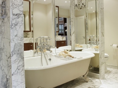 bồn tắm và những thiết kế sang trọng cho nhà tắm